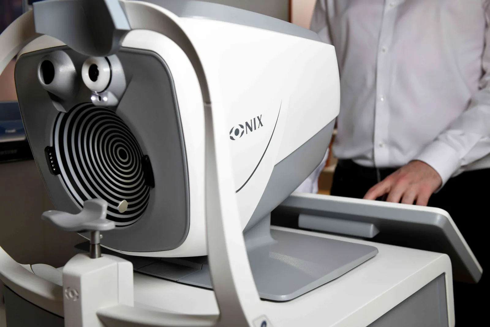 Messung mit dem Visionix VX650