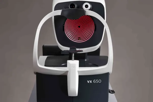 Frontansicht des Visionix VX650